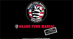 Desktop Screenshot of grandfunk-maniac.org